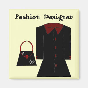 Modedesigner Magnet