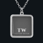 Modedesigner Versilberte Kette<br><div class="desc">Der Modedesigner Sterling Silver Necklace ist modern und elegant und passt sich Ihrem Stil im Modegeschäft an.</div>
