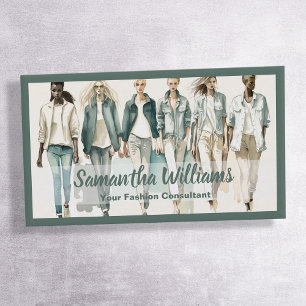 Modedesigner Visitenkarte