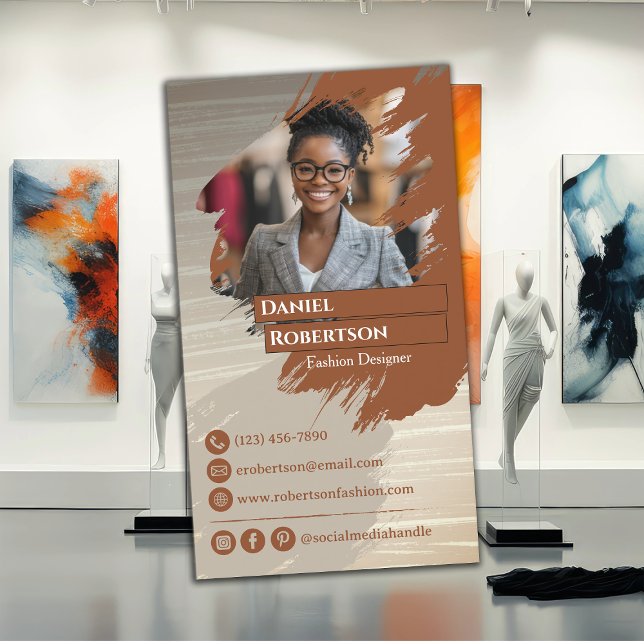 Modedesigner Visitenkarte (Von Creator hochgeladen)