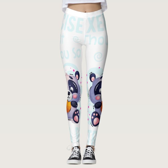 Modeerscheinung für Frauen Leggings (Vorderseite)