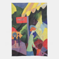 Modefenster von August Macke, Vintag Fauvismus