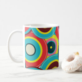 Modegeometrisch Vintag - Muster Stilvoll modern Kaffeetasse