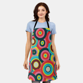 Modegeometrisch Vintag - Muster Stilvoll modern Schürze