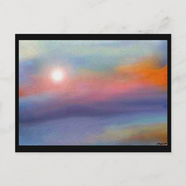 Modeh Ani Sunrise Postkarten (Vorderseite)