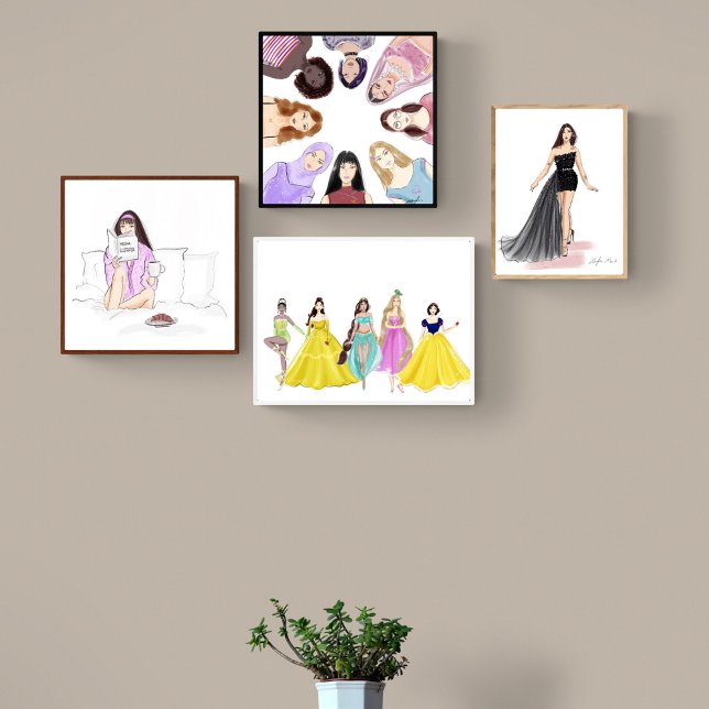Modeillustration, Skizze, Poster (Von Creator hochgeladen)