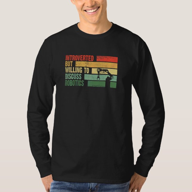 Modeintrovertiert, aber Diskussionsbereit über Rob T-Shirt (Vorderseite)
