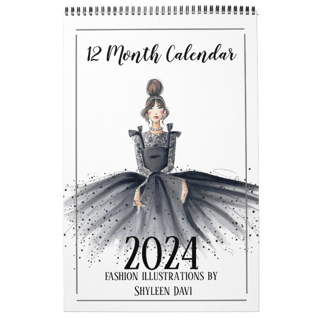 Modekalender 2024 kalender (Titelbild)