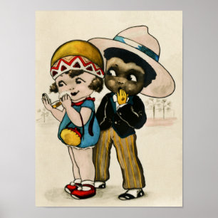 Modekinder der 20er Jahre Poster