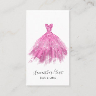 Modekleidungsboutique Visitenkarte
