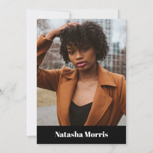 Model Actor Dancer 4 Foto Comp Einladung