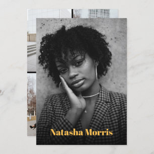 Model Actor Dancer 4 Foto Comp Einladung