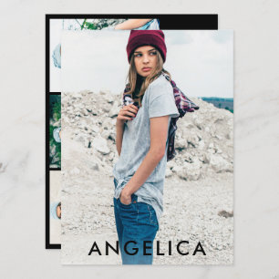 Model Actor Foto Beruflich Comp Card Blank