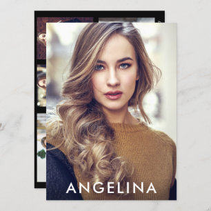 Model Actor Foto Pro Comp Card - 5 Foto Zurück B