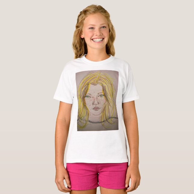 Model Girl T-Shirt (Vorne ganz)