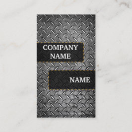 Model metal diamond card visitenkarte