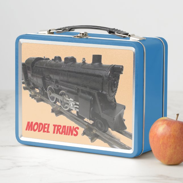 Model Trains Metal Lunchbox  (Beispiel)