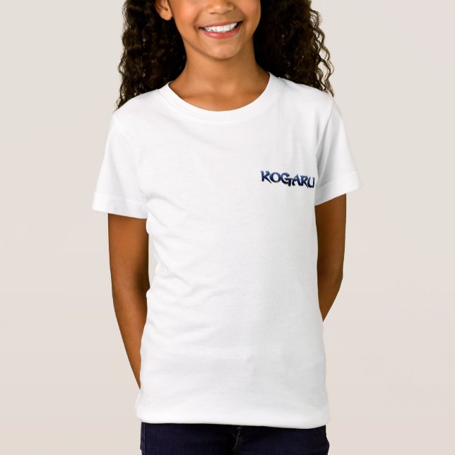 Modele KOGARU schoolgirl blue T-Shirt (Vorderseite)