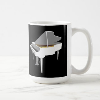 Modell 3D: Weißer Flügel: Kaffeetasse