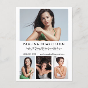 Modell 4 Fotovorlage Werbeaktion Postkarte