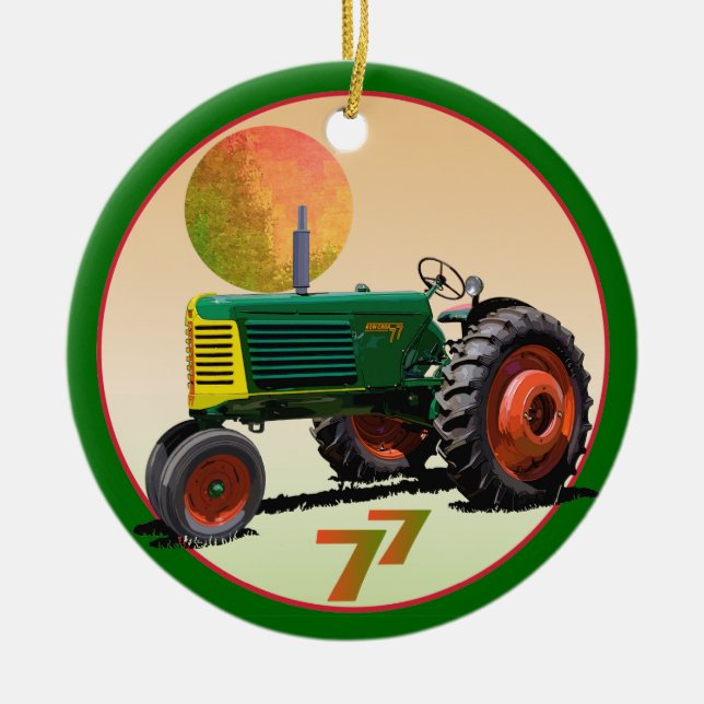 Modell 77 Row Crop Keramikornament (Vorne)