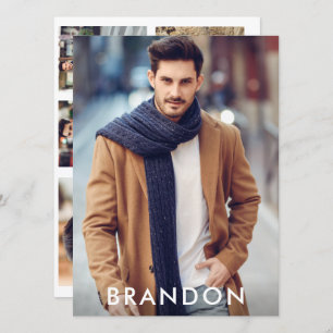 Modell Actor Pro Comp Karte 5 Foto Zurück Weiß