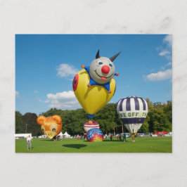 Modell Balloon fiesta Postkarte