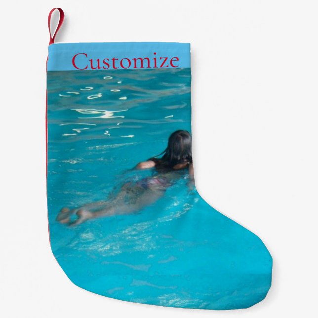 Modell der Frau Thunder_Cove Kleiner Weihnachtsstrumpf (Vorderseite)