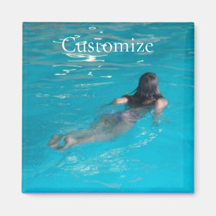 Modell der Frau Thunder_Cove Magnet