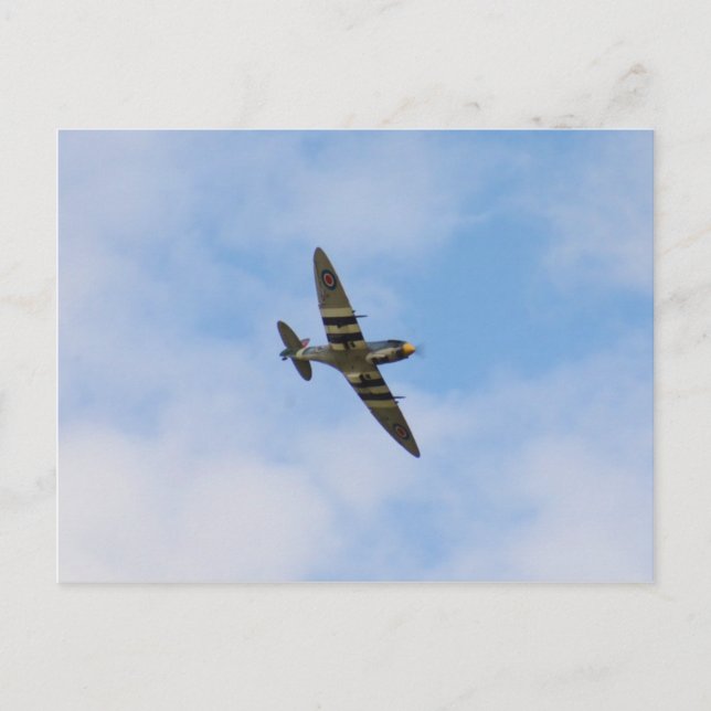Modell der Spitfire MK IX MK923 Postkarte (Vorderseite)