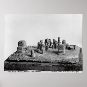 Modell der Zeremonie "Sit Shamsi" Poster