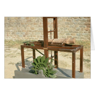 Modell einer hydraulischen Säge