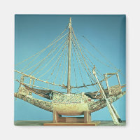 Modell eines der Boote des Pharao