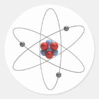 Modell eines Lithium-Atoms