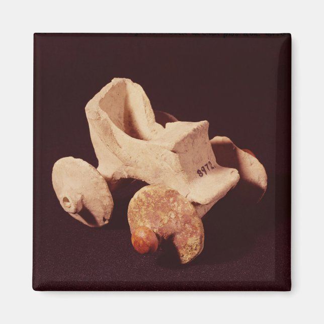 Modell eines Streitwagens, 2000-1595 v. Chr. Magnet (Vorne)