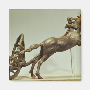 Modell eines zwei Pferdechariot Magnet