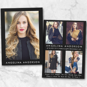 Modell für die Comp-Karte schwarz - 4 Foto hinten