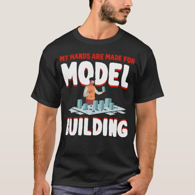 Modell-Gebäude-Triebfahrzeugführer-Kit-Triebfahrze T-Shirt (Vorderseite)