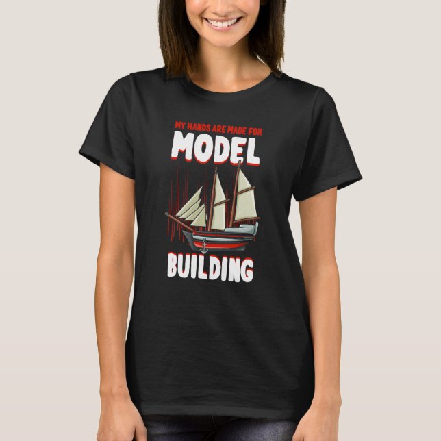 Modell-Gebäude-Triebfahrzeugführer-Kit-Triebfahrze T-Shirt (Vorderseite)