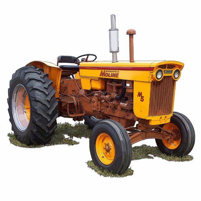 Modell M5 Freistehende Fotoskulptur (Vorne)