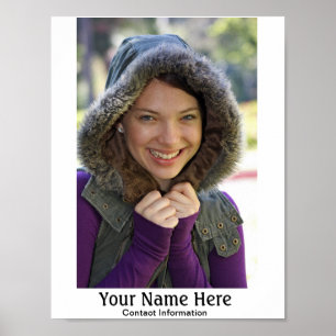 Modell - Schauspieler-Headshot Poster