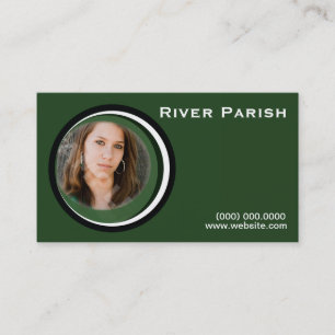 Modell-Schauspieler-Headshot-Visitenkarte Visitenkarte