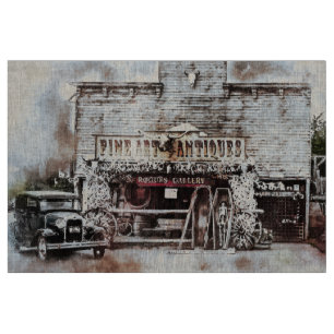 Modell T & Antiquariat Vintag Stoff