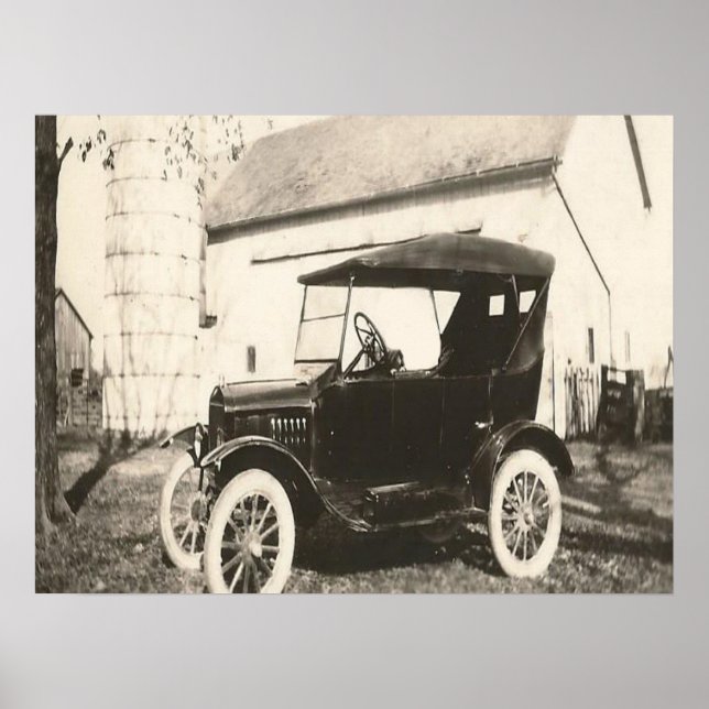 Modell T Fotoplakat Poster (Vorne)