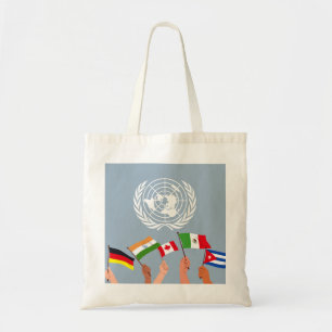 Modell un tote bag (Maisblume) Tragetasche