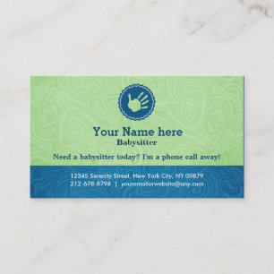 Modell-Visitenkarten Visitenkarte