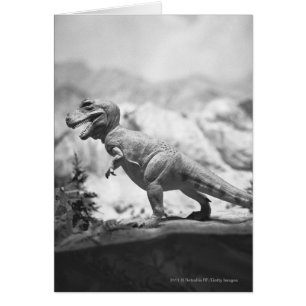 Modell von Tyrannosaurus rex B&W
