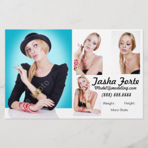 Modell-Zed-Comp-Karten Flyer