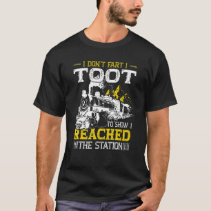 Modell Zuglayoutzubehör Eisenbahnlokomotive T-Shirt
