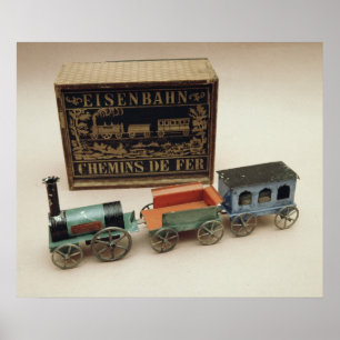 Modellbahn, c.1870 poster